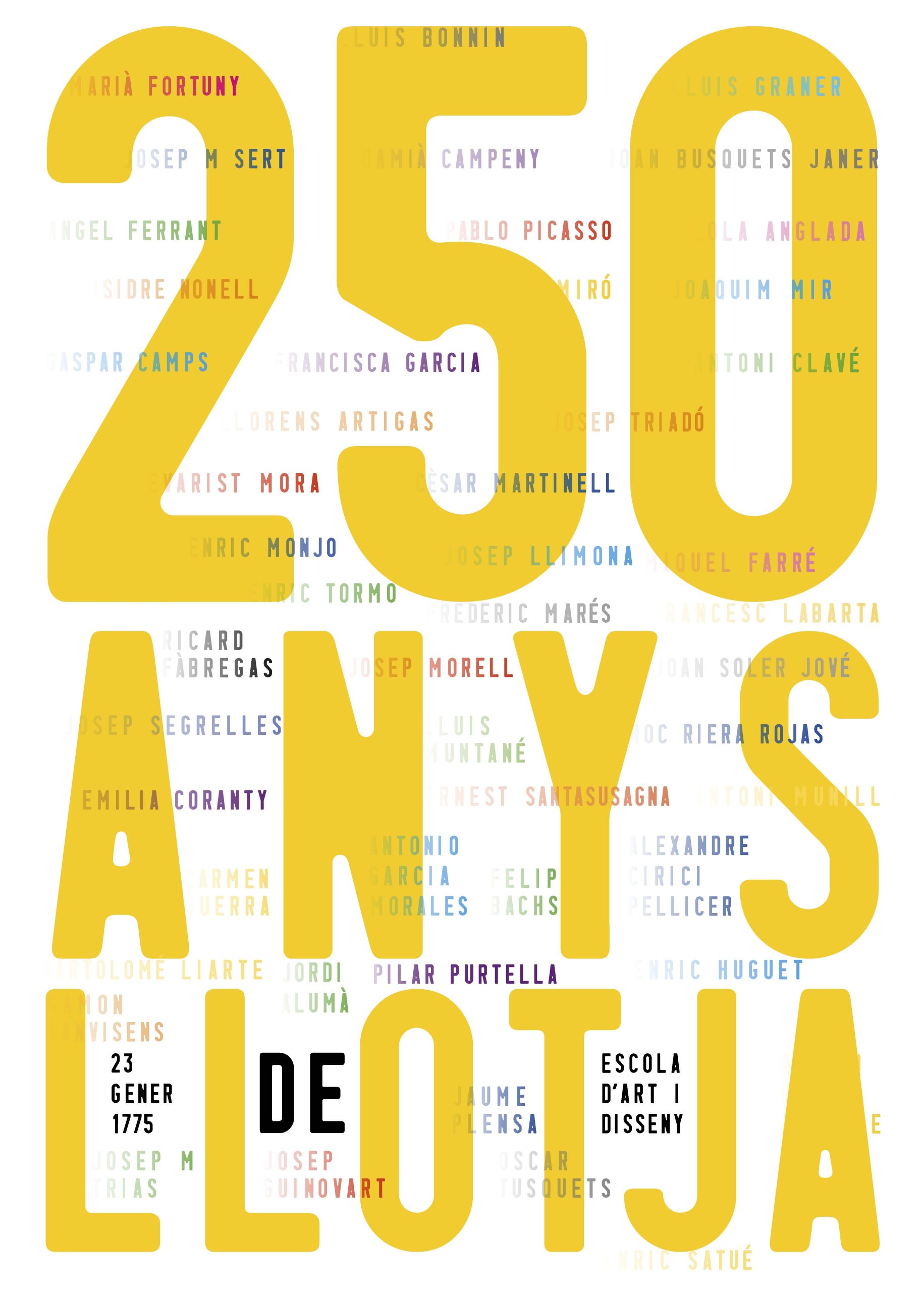 Llotja 250 Anys Cartell 500x700mm Página 2