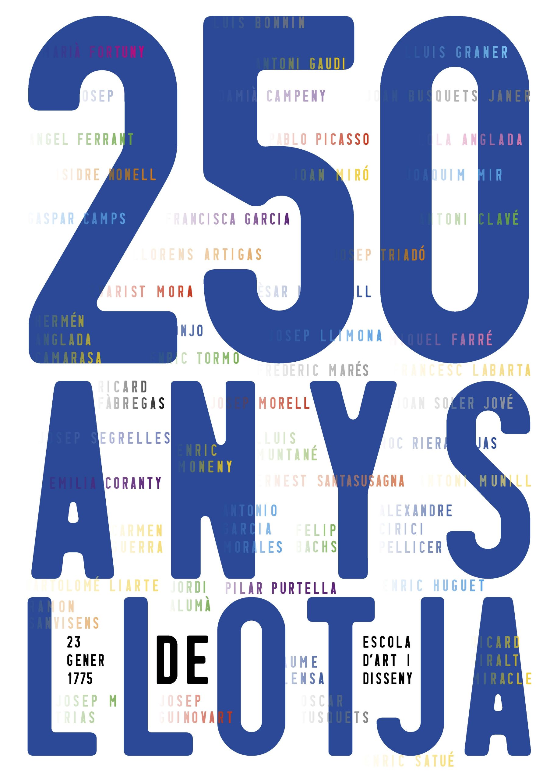 Llotja 250 Anys Cartell 500x700mm Página 3